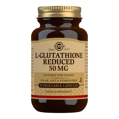 Solgar L-Glutathione 50mg Capsules 30
