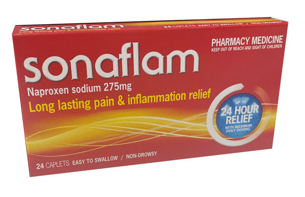 Sonaflam 275mg Tablets 24 (Generic of Naprogesic)