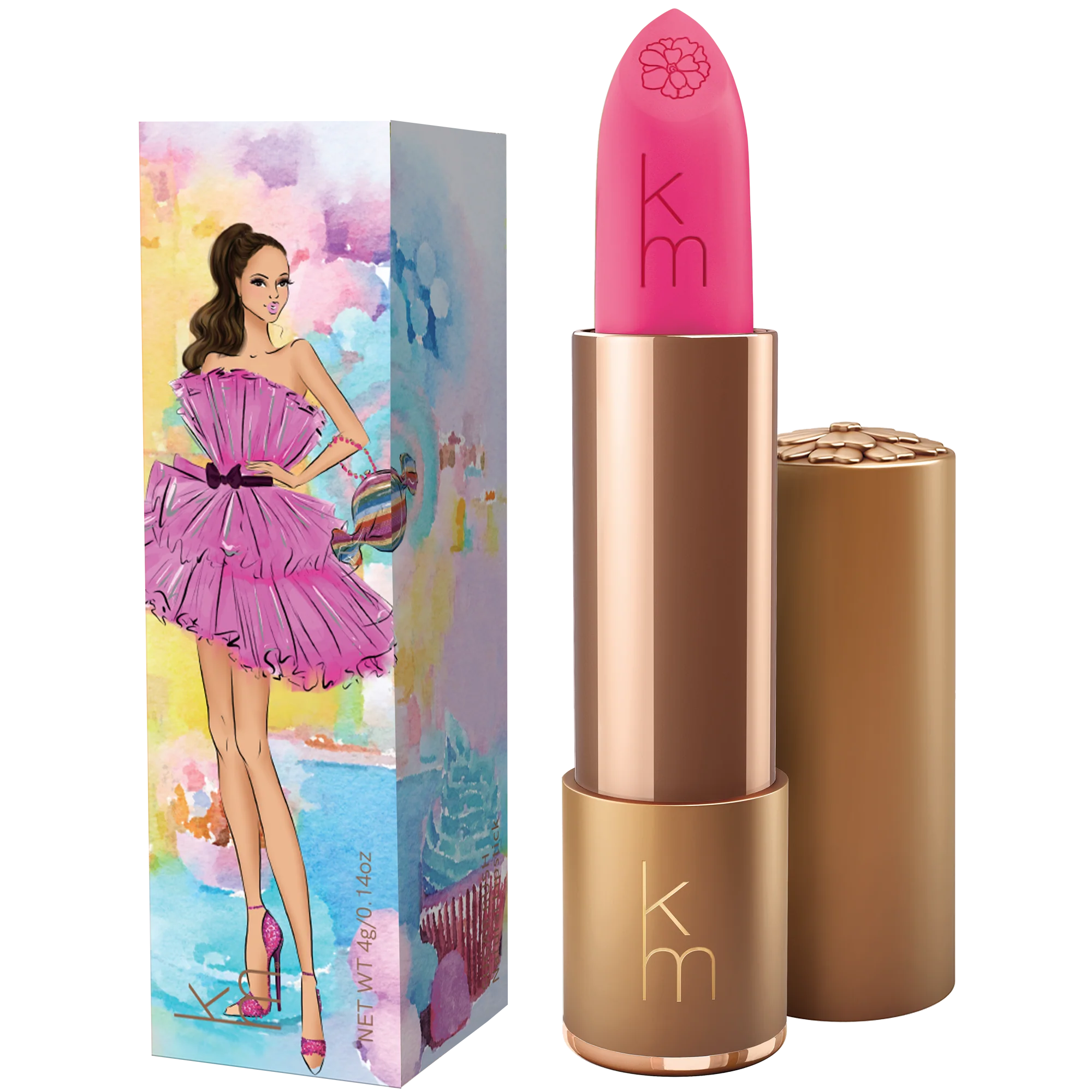 Karen Murrell Lipstick - Sugar Rush Pink 18