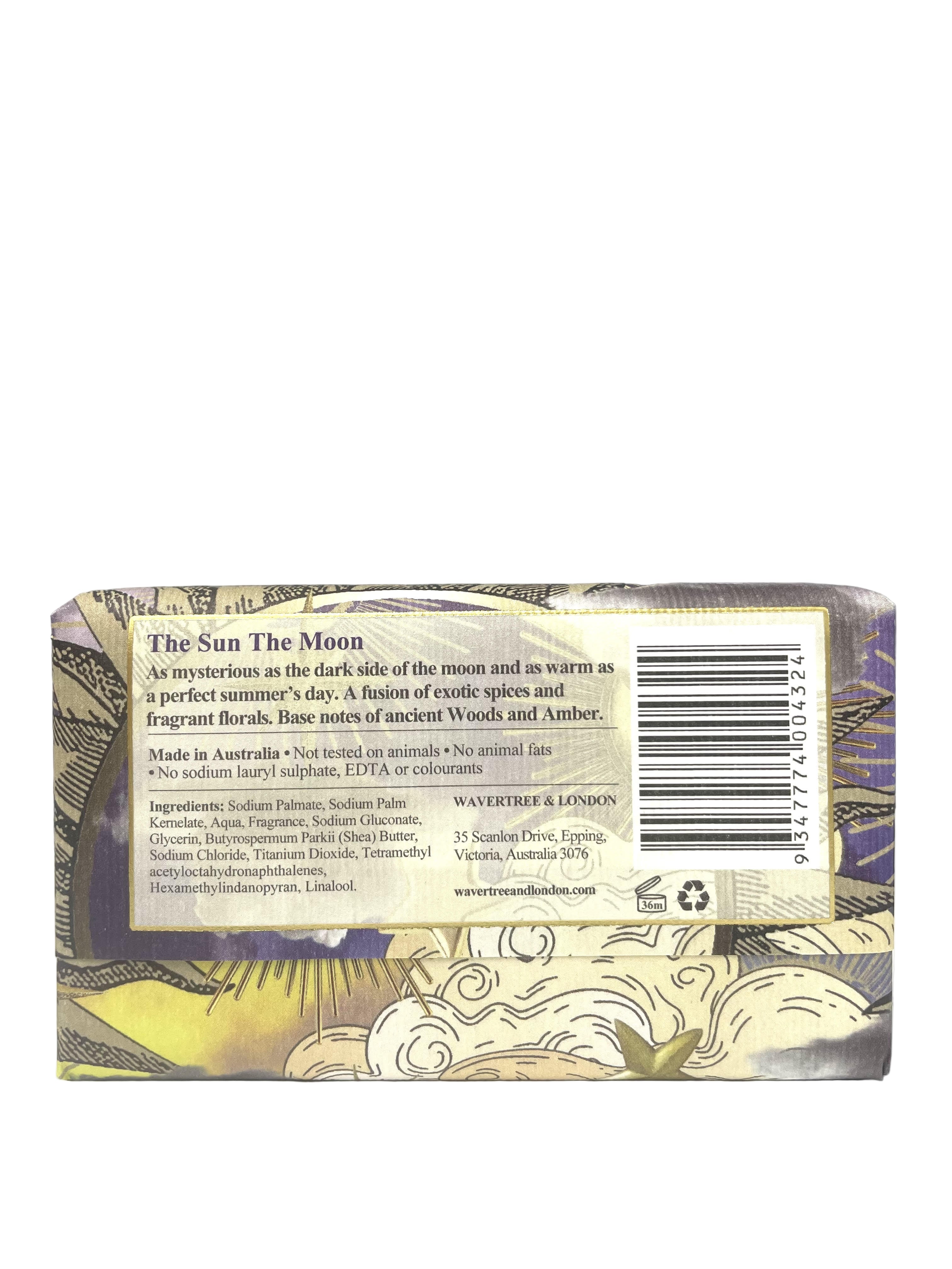 Wavertree & London The Sun The Moon Soap Bar 200g