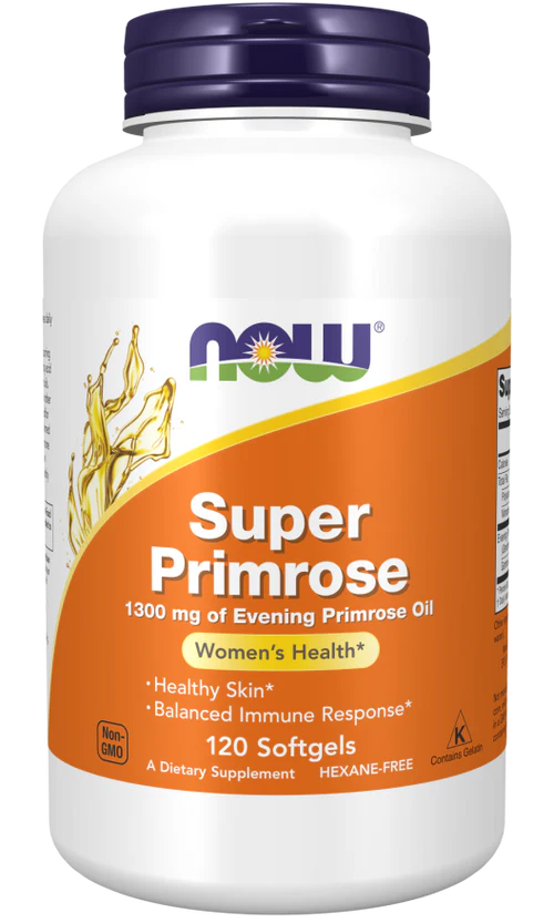 Now Super Primrose 1300 mg Softgels 120