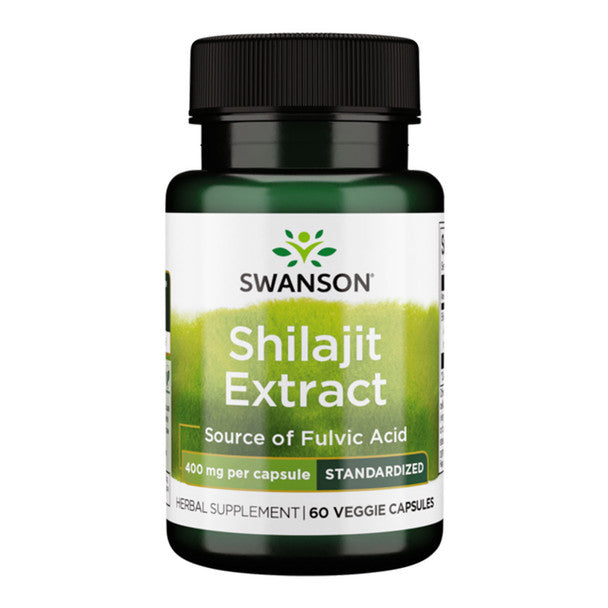 Swanson Shilajit Extract Vegecaps 30