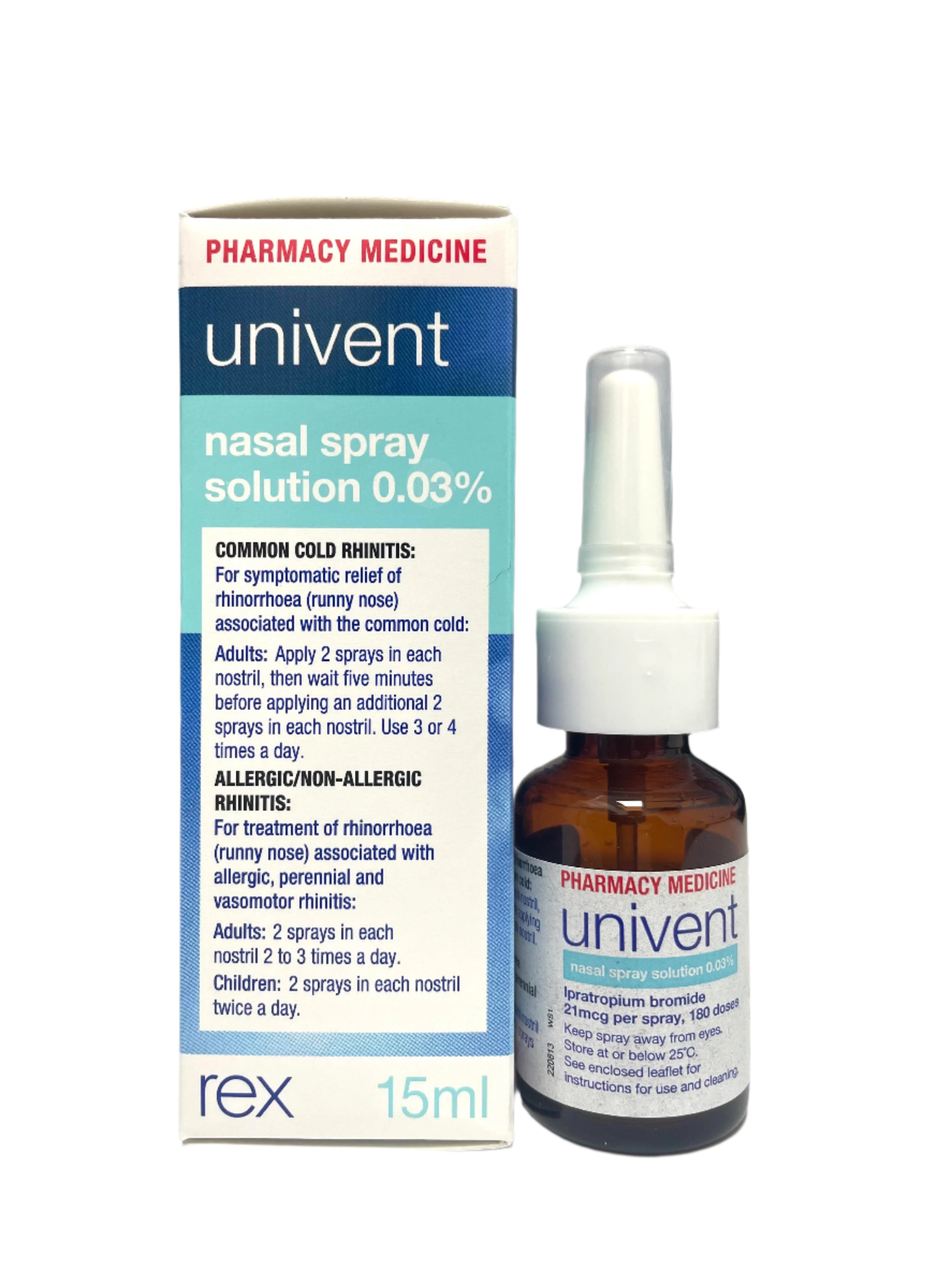 Univent Nasal Spray 15ml
