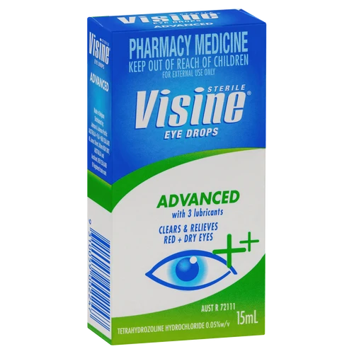 Visine Advanced Relief Eye Drops 15ml