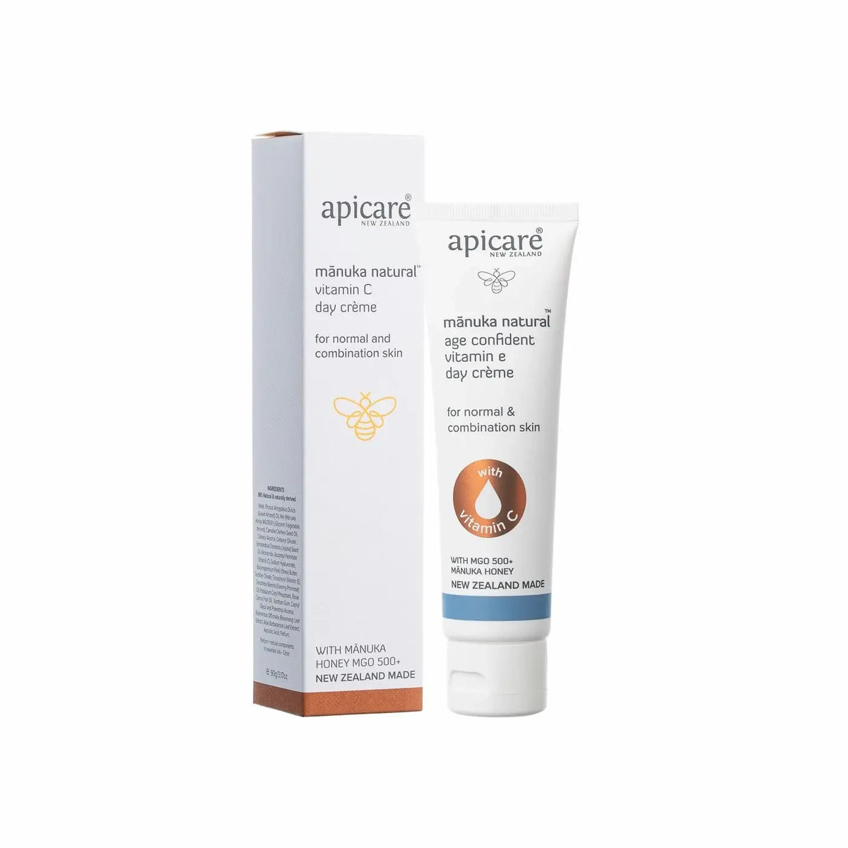 Apicare Mānuka Natural Vitamin C Day Creme 90g