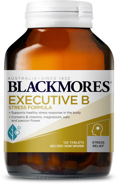 Blackmores Executive B Stress Formula Tablets 125