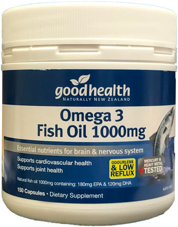 Good Health Omega 3 1000mg Capsules 150 special