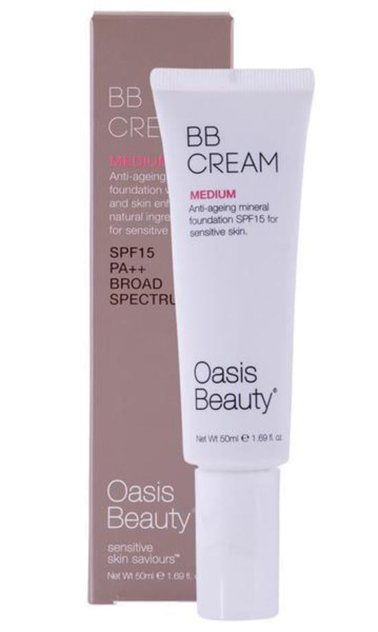 Oasis Sun BB Cream  Tinted 50ml (med)