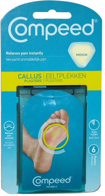 Compeed Blister Callous - 6 Medium Plasters