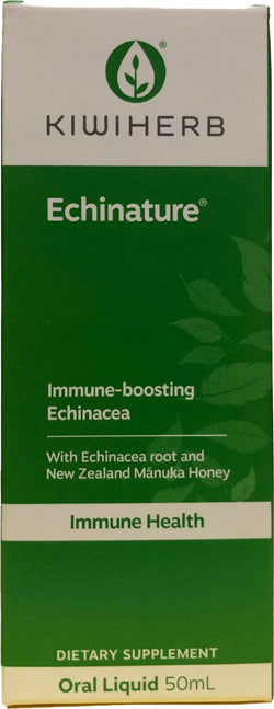 Kiwiherb Echinature With Active Manuka Honey 50ml