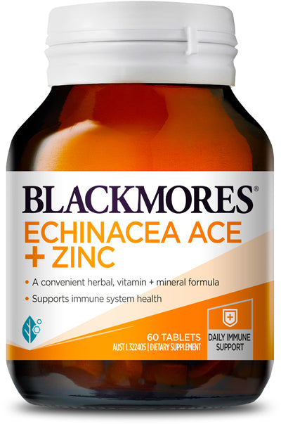 Blackmores Echinacea Ace + Zinc Tablets 60