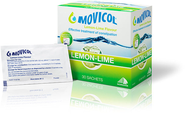 Movicol Sachets Lemon Lime Flavour 30s - Health Chemist NZ - Online ...