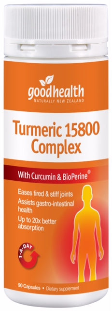 Good Health Turmeric 15800 Complex Capsules 90