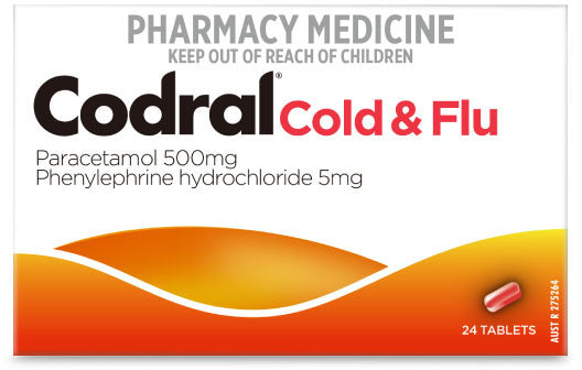 Codral Cold + Flu Tablets 24