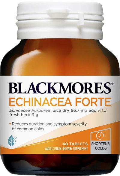 Blackmores Echinacea Forte 3000 Tablets 40