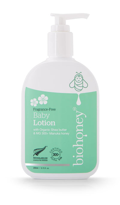 Biohoney Fragrance Free Baby Lotion 200ml