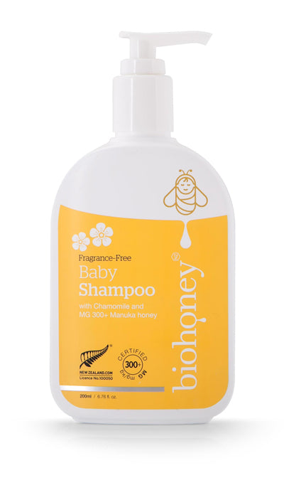 Biohoney Fragrance Free Baby Shampoo 200ml
