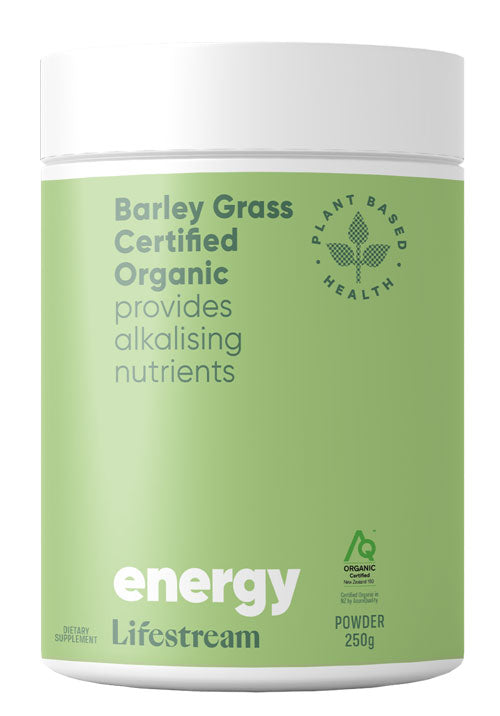 Lifestream Barley Grass Certified Organic Powder 250g