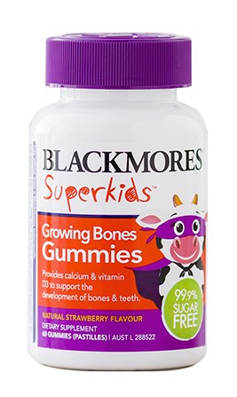 Blackmores Superkids Growing Bones Gummies 60s