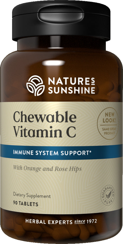 Natures Sunshine Chewable Vitamin C Tablets 90