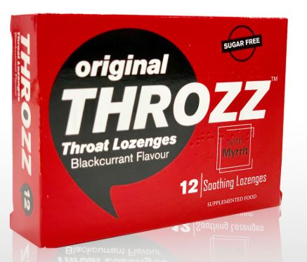 Throzz Blackcurrant Flavour 12s