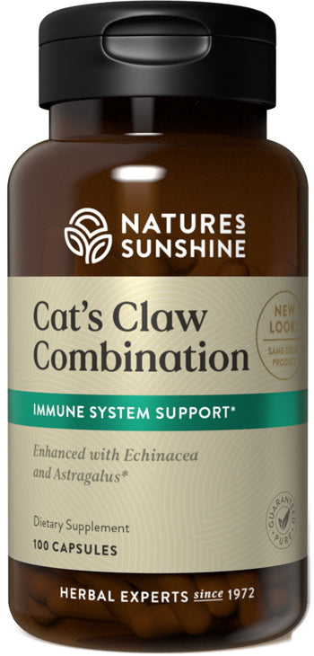 Natures Sunshine Cats Claw Combination Capsules 100