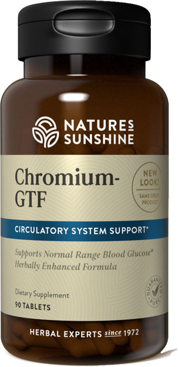 Natures Sunshine Chromium GTF Tablets 90