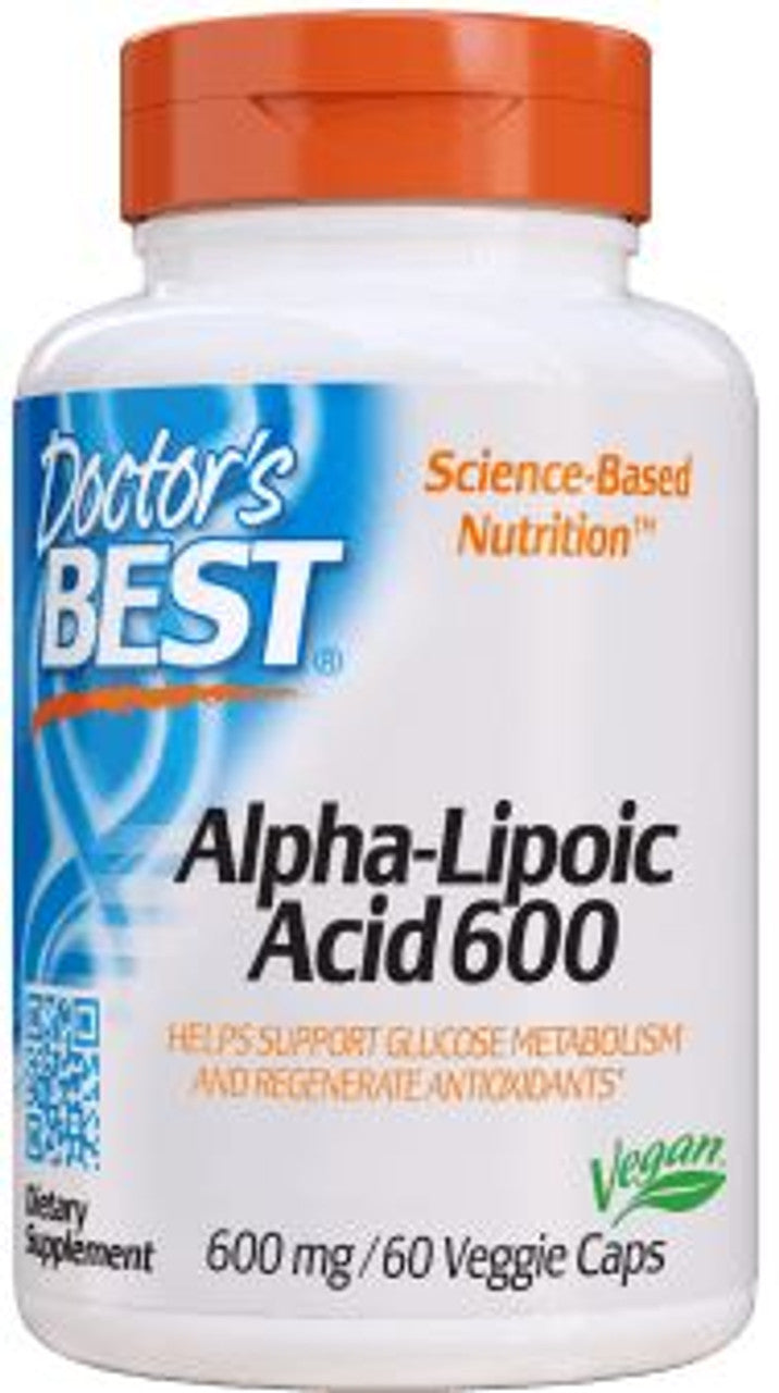 Doctor's Best Alpha-Lipoic Acid 600 Vegecaps 60
