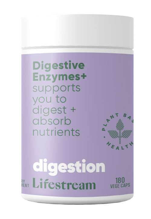 Lifestream Digestive Enzymes + Capsules 180