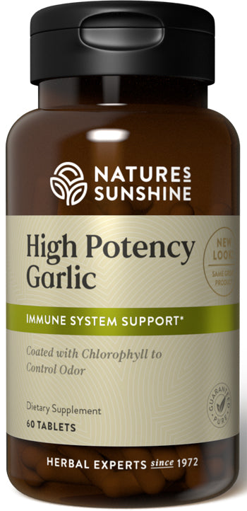 Natures Sunshine High Potency Garlic Tablets 60 - Health Chemist NZ ...