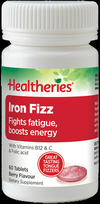 Healtheries Iron Fizz tablets, 60 tabs