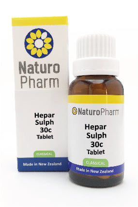 Naturopharm Hepar Sulph Calcareum 30c Tablets