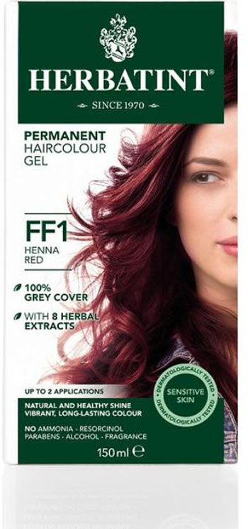 Herbatint Permanent Herbal Haircolour Gel - Henna Red FF 1