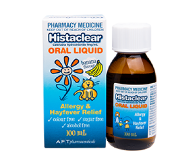 Histaclear Oral Liquid, 100 mL - Health Chemist NZ - Online Pharmacy