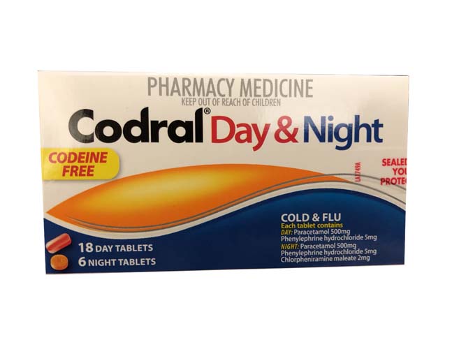 Codral Day & Night Tablets 24
