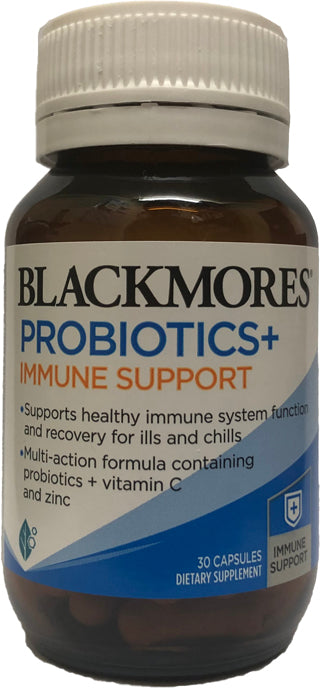 Blackmores Probiotics + Immune Support, 30 caps