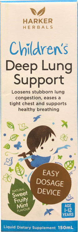 Harker Herbals Children's Deep Lung Support 150ml (Was Breathe Easy Syrup)