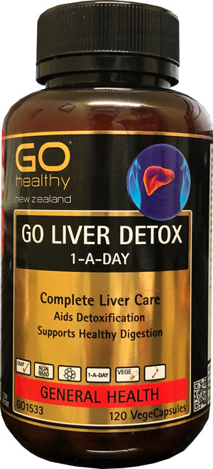Go Healthy Go Liver Detox - 120 caps