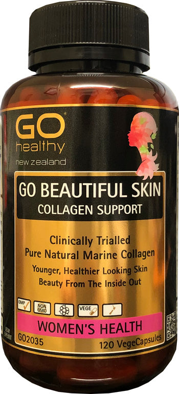 Go Beautiful Skin Collagen Support Capsules 120  (Was Anti-Wrinkle Collagen Support)