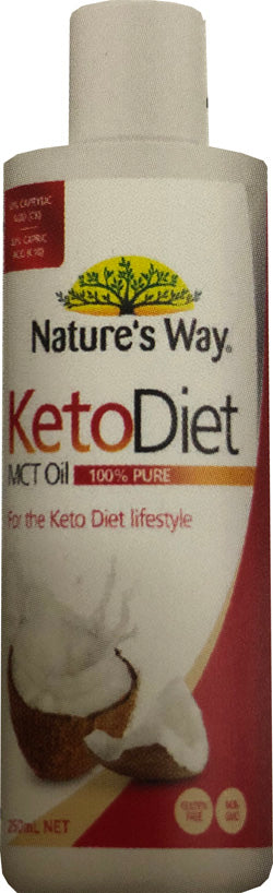 Nature's Way KetoDiet MCT Oil 250ml