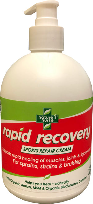 Natures Nurse Rapid Recovery Sports Repair Cream 450g