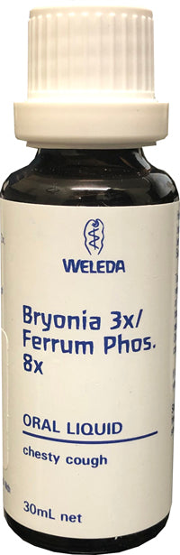 Weleda Bryonia 3x/Ferrum Phos 8x Drops 30ml