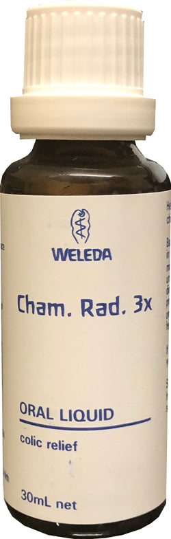 Weleda Cham Rad 3x Drops 30ml