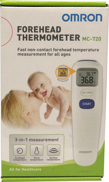 Omron Non-Contact Forehead Thermometer MC-720 MC720 [1 Year Local Warranty 欧姆龙温度计 Termometer Dahi I.486457683 - Foto 5