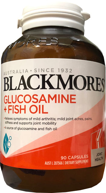 Blackmores Glucosamine & Fish Oil Capsules 90