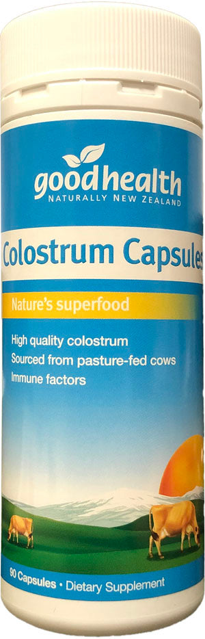 Good Health Colostrum 500mg Capsules 90