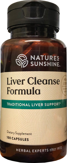 Natures Sunshine Liver Cleanse Formula Capsules 100