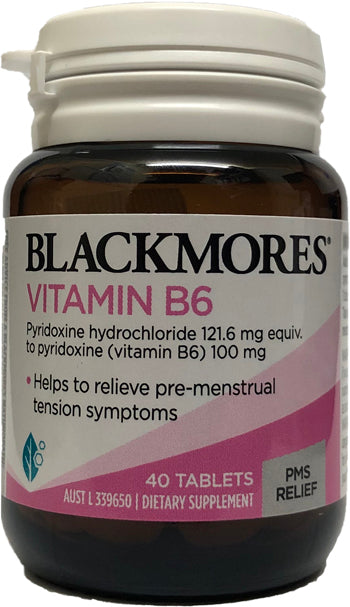 Blackmores Vitamin B6 40 tablets