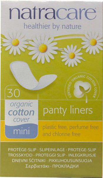 Natracare Organic Cotton Panty Liners 30s