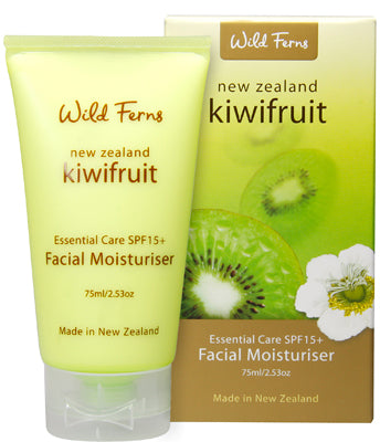 Wild Ferns Kiwifruit Essential Care SPF15+ Facial Moisturiser 75ml